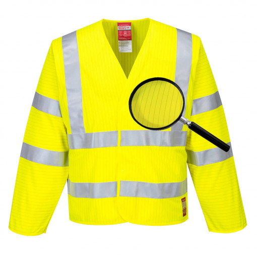 Jacheta HiVis Antistatica Ignifuga