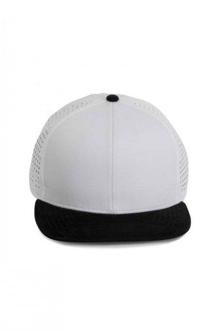 MICRO-PERFORATED SNAPBACK CAP - 6 PANELS