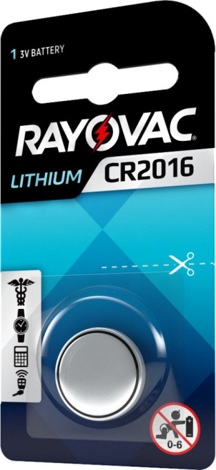 CR2016 Rayovac baterie litiu 3V