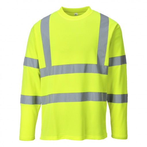 Tricou Hi-Vis cu maneci lungi