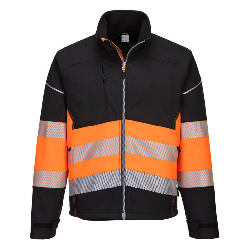 PW3 Jachetă Softshell Hi-Vis Clasa 1
