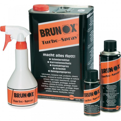 Brunox Turbo Spray - Lubrifiant/degripant multifunctional