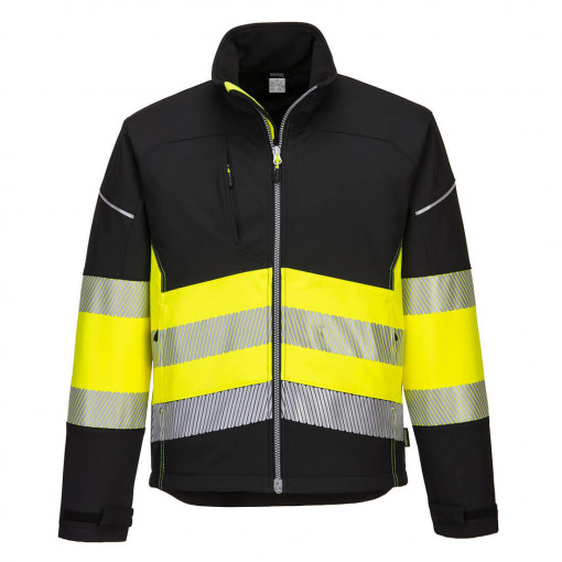 PW3 Jachetă Softshell Hi-Vis Clasa 1