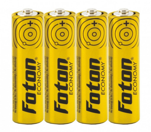 Set 4 x Baterie R6 AA Foton Economy 1.5V