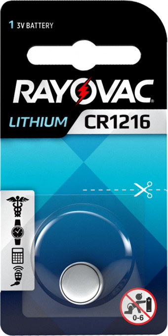 Baterie Rayovac CR1216 Litiu 3V