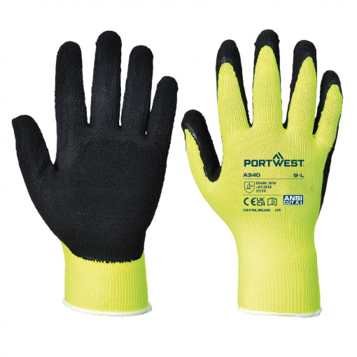 Manusi Hi-Vis Grip - Latex