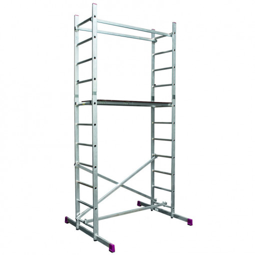 SCHELA CORDA ALUMINIU MOBILA 0,6 X 1,5m, 4,00m