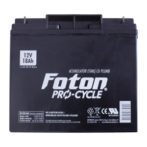 Acumulator Foton VRLA FS12-18 12V 18Ah - Img 3