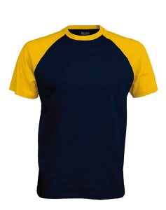 BASEBALL - SHORT-SLEEVED TWO-TONE T-SHIRT - Img 3
