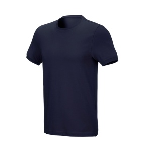 e.s. T-shirt cotton stretch, slim fit