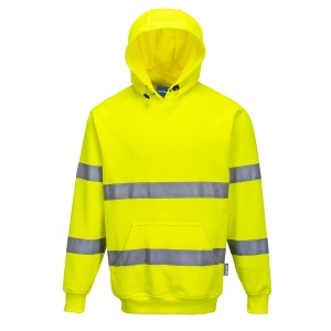 ES1 Essential Bluză de Trening Hi-Vis cu Glugă - Img 2