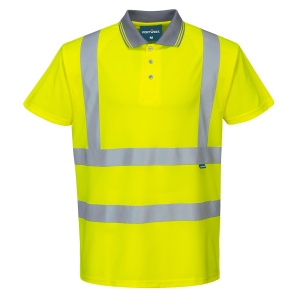 ES1 Essential Tricou Polo Hi-Vis M/S