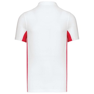 FLAG - SHORT-SLEEVED TWO-TONE POLO SHIRT - Img 18