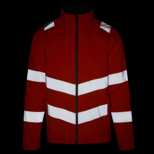 HI-VIS PRO CONTRACT ABLAZE 2 LAYER SOFTSHELL JACKET (CLASS 3) - Img 5