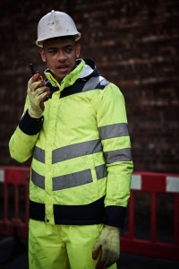 HI-VIS PRO TWO TONE THERMOGEN HEATED JACKET