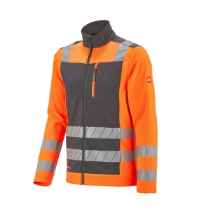 High-vis softshell jacket e.s.motion 24/7