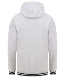 HOODIE WITH STRIPED CUFFS - Img 3
