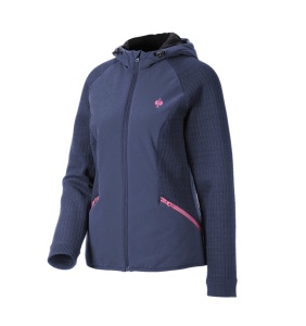 Hybrid hooded knitted jacket e.s.trail, ladies' - Img 6