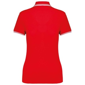 LADIE'S SHORT-SLEEVED POLOSHIRT WITH CONTRASTING PIPING - Img 24