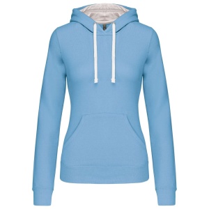 LADIES’ CONTRAST HOODED SWEATSHIRT - Img 9