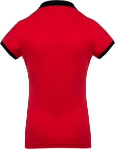 LADIES’ TWO-TONE PIQUÉ POLO SHIRT - Img 6