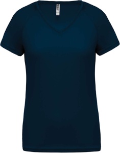 LADIES’ V-NECK SHORT SLEEVE SPORTS T-SHIRT - Img 6