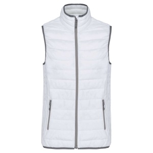 LADIES' LIGHTWEIGHT SLEEVELESS FAKE DOWN JACKET - Img 7