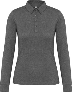 LADIES' LONG SLEEVE JERSEY POLO SHIRT - Img 3