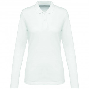 LADIES' LONG-SLEEVED SUPIMA® POLO SHIRT - Img 1