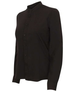 LADIES' MANDARIN SHIRT WITH ROLL-TAB SLEEVE - Img 5