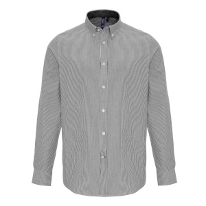 MEN’S COTTON RICH OXFORD STRIPES SHIRT - Img 6
