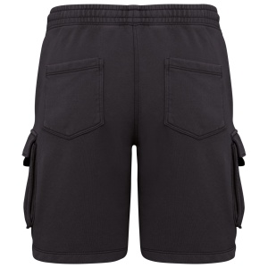 MEN’S FRENCH TERRY WASHED EFFECT CARGO SHORTS - Img 6
