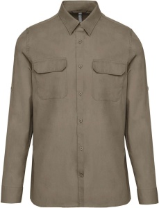 MEN'S LONG-SLEEVED SAFARI SHIRT - Img 4