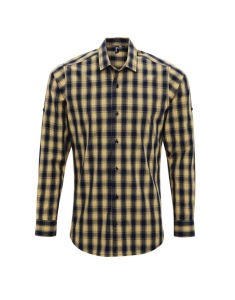 'MULLIGAN' CHECK - MEN'S LONG SLEEVE COTTON SHIRT - Img 8