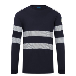 PW3 Modaflame Knit Hi-Vis FR Long Sleeve T-Shirt - Img 2