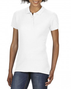SOFTSTYLE® LADIES' DOUBLE PIQUÉ POLO - Img 1