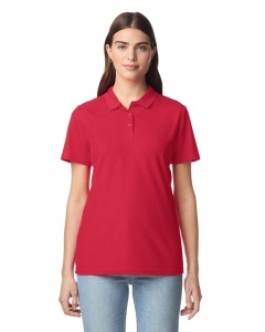 SOFTSTYLE® LADIES' DOUBLE PIQUÉ POLO - Img 19