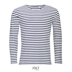 SOL'S MARINE MEN - LONG SLEEVE STRIPED T-SHIRT - Img 4