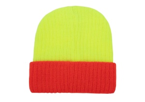 TWO-TONE KNITTED HAT - METZ - Img 3