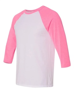 UNISEX 3/4 SLEEVE BASEBALL TEE - Img 5