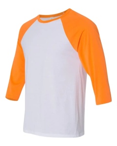 UNISEX 3/4 SLEEVE BASEBALL TEE - Img 12
