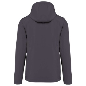 UNISEX 3-LAYER SOFTSHELL HOODED JACKET WITH REMOVABLE SLEEVES - Img 11
