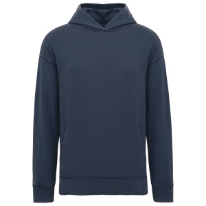 UNISEX WASHED EFFECT OVERSIZE HOODED SWEATSHIRT - Img 2