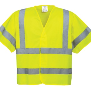 Vesta cu Maneci Scurte Hi-Vis