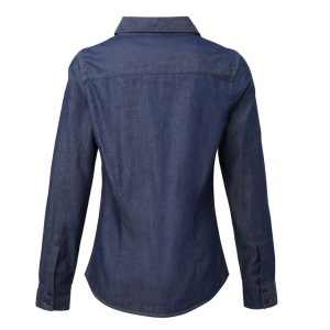 WOMEN'S JEANS STITCH DENIM SHIRT - Img 5
