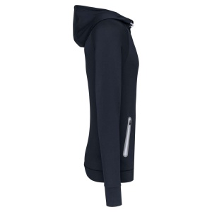 ZIP NECK HOODED SPORTS SWEATSHIRT - Img 5