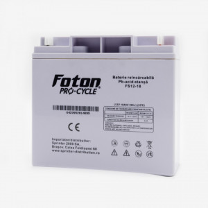 Acumulator Foton VRLA FH12-18 12V 18Ah - Img 3