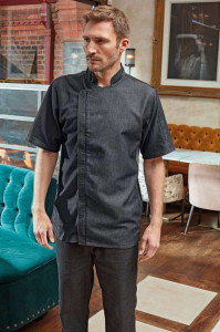 CHEF'S ZIP-CLOSE SHORT SLEEVE JACKET - Img 2