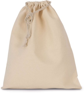 COTTON BAG WITH DRAWCORD CLOSURE - LARGE SIZE - Img 2