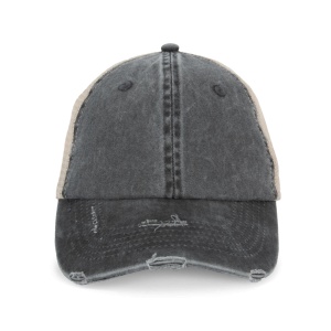 ECO-FRIENDLY UNISEX RIPPED EFFECT TRUCKER CAP - Img 8